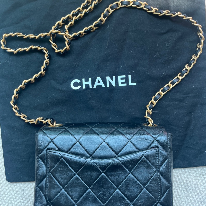 Chanel 香奈兒黑金羊小方胖-4