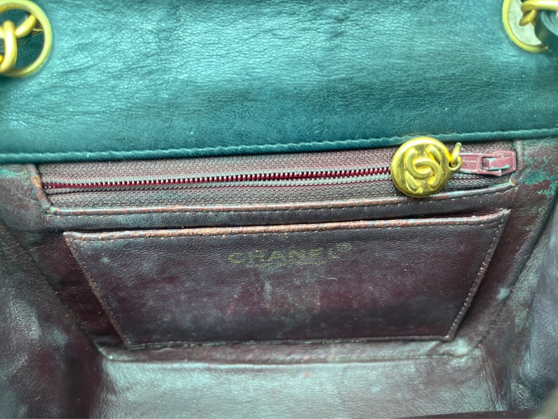 Chanel 香奈兒黑金羊小方胖-9