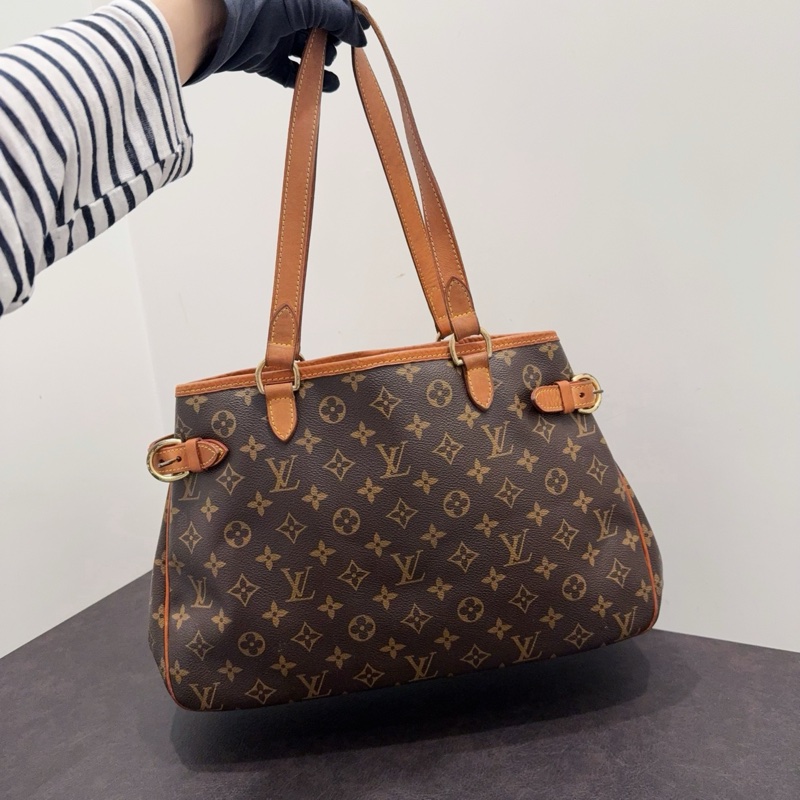 LV路易威登 Batignolle經典老花南瓜 07年編碼 尺寸35*14*27cm 無附件-0