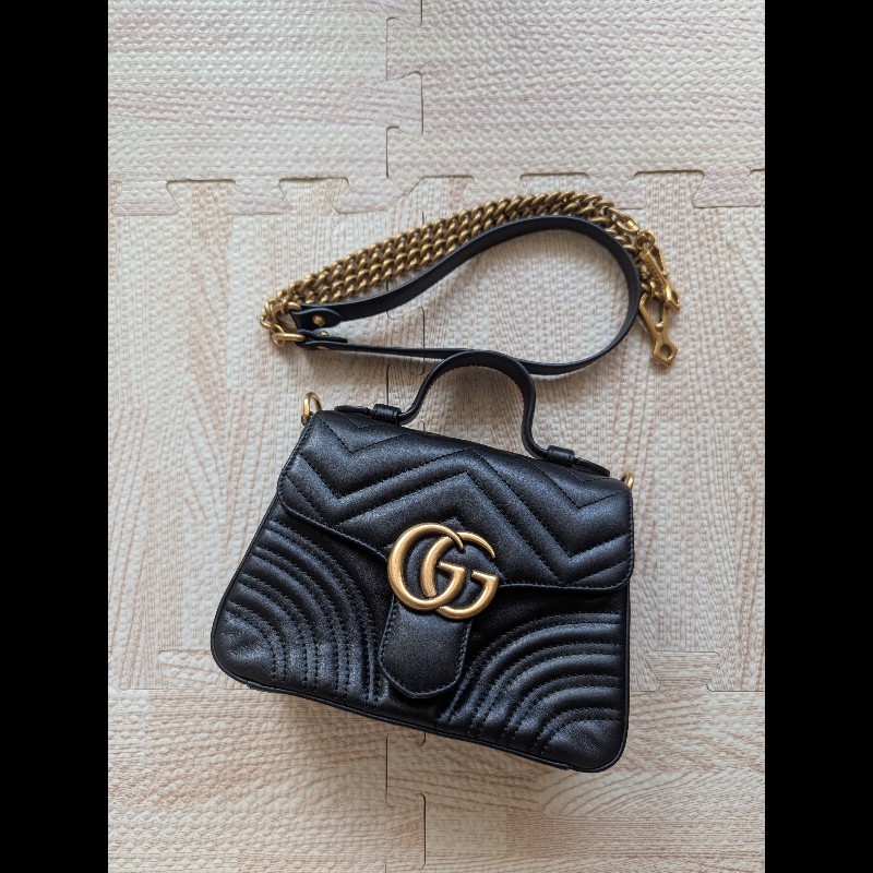 Gucci Marmont 梯形包 郵差包-0