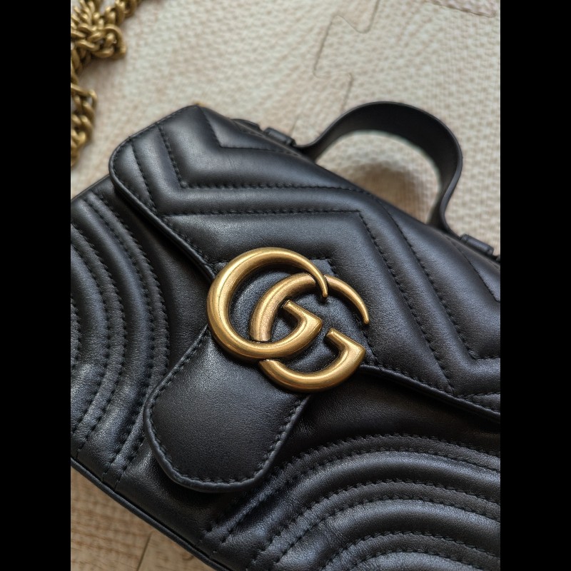 Gucci Marmont 梯形包 郵差包-1