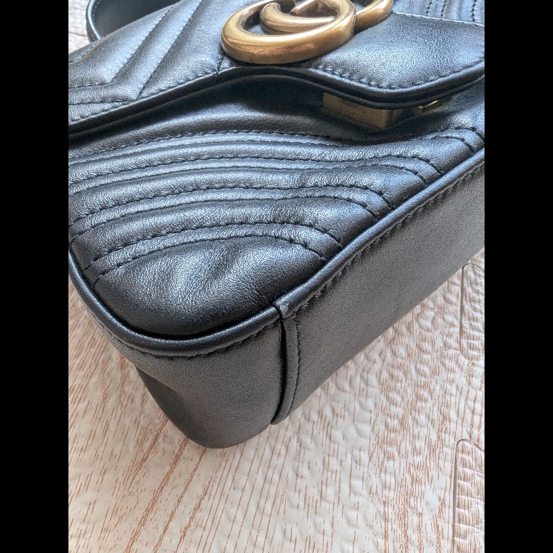 Gucci Marmont 梯形包 郵差包-12
