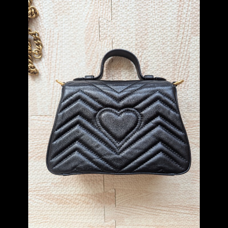 Gucci Marmont 梯形包 郵差包-13