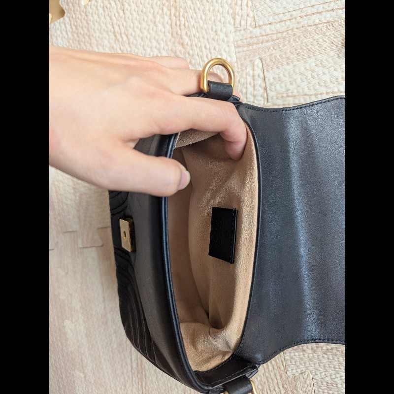 Gucci Marmont 梯形包 郵差包-14