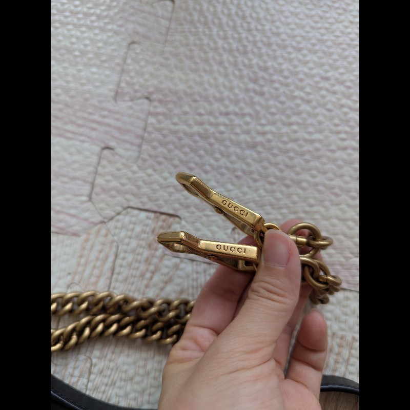 Gucci Marmont 梯形包 郵差包-19