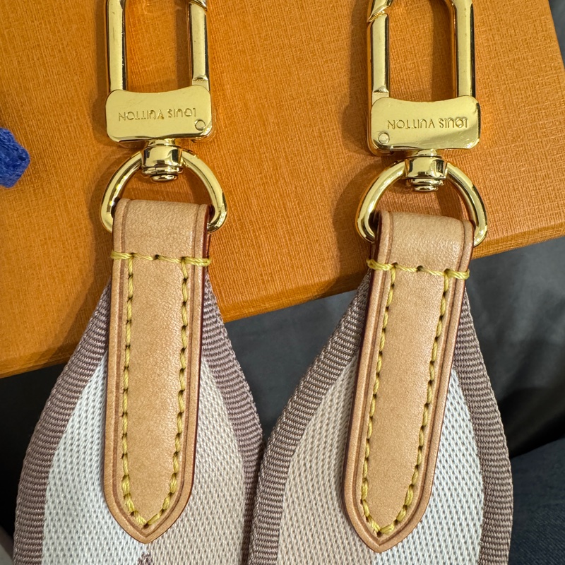 Louis Vuitton Speedy 20 芯片款💗原廠奶茶色背帶(盒裝完整）-17