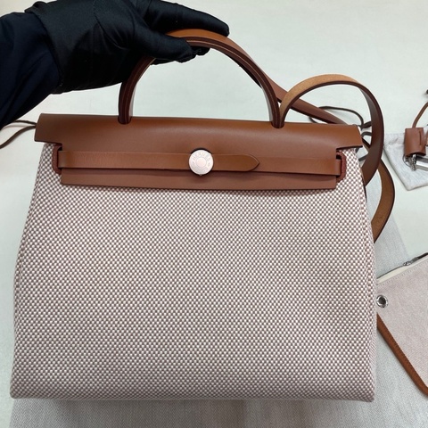 全新有票❤️HERMES愛馬仕 31 Herbag Zip