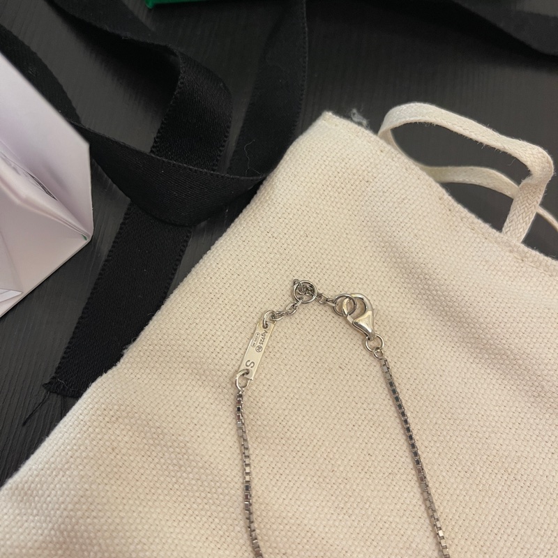 BOTTEGA VENETA BV 銀飾結繩手鍊 Knot Bracelet 全新-3