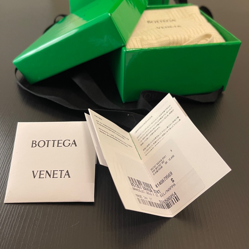BOTTEGA VENETA BV 銀飾結繩手鍊 Knot Bracelet 全新-4