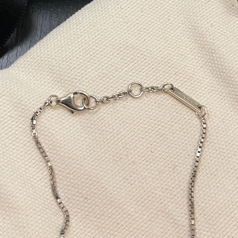 BOTTEGA VENETA BV 銀飾結繩手鍊 Knot Bracelet 全新-9