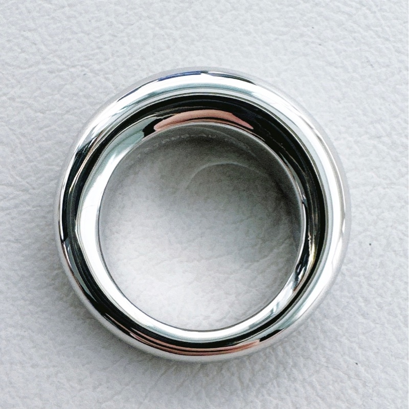 Chaumet 尚美巴黎系列 爆火的泥鰍背 戒指，18K白金-4