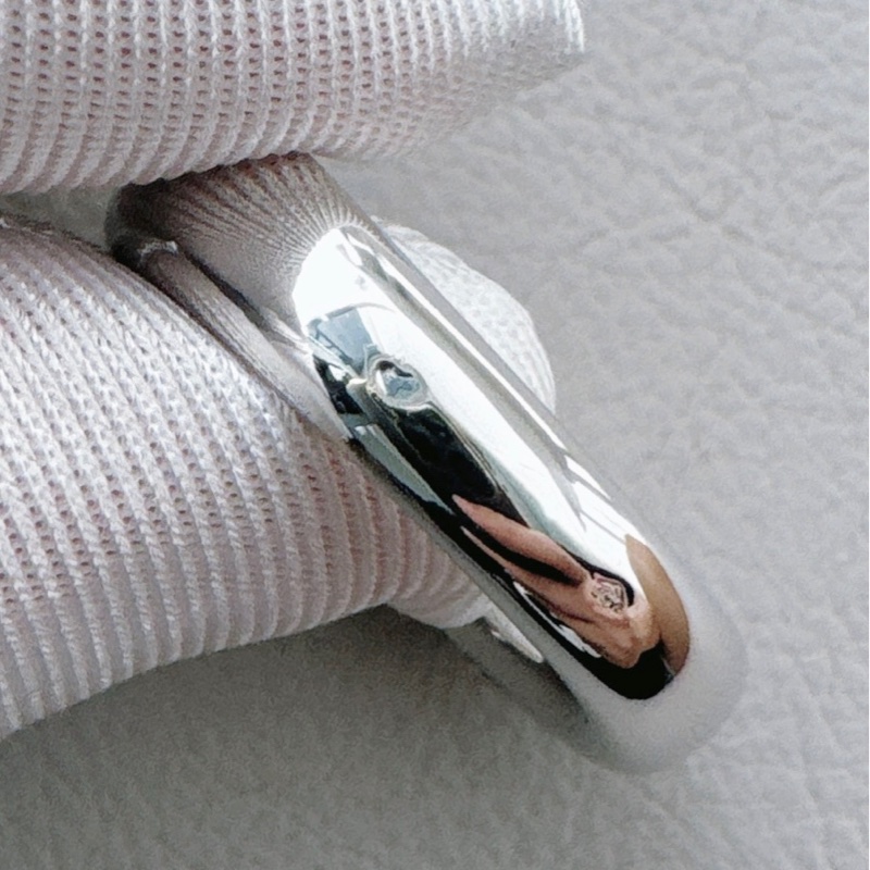 Chaumet 尚美巴黎系列 爆火的泥鰍背 戒指，18K白金-5