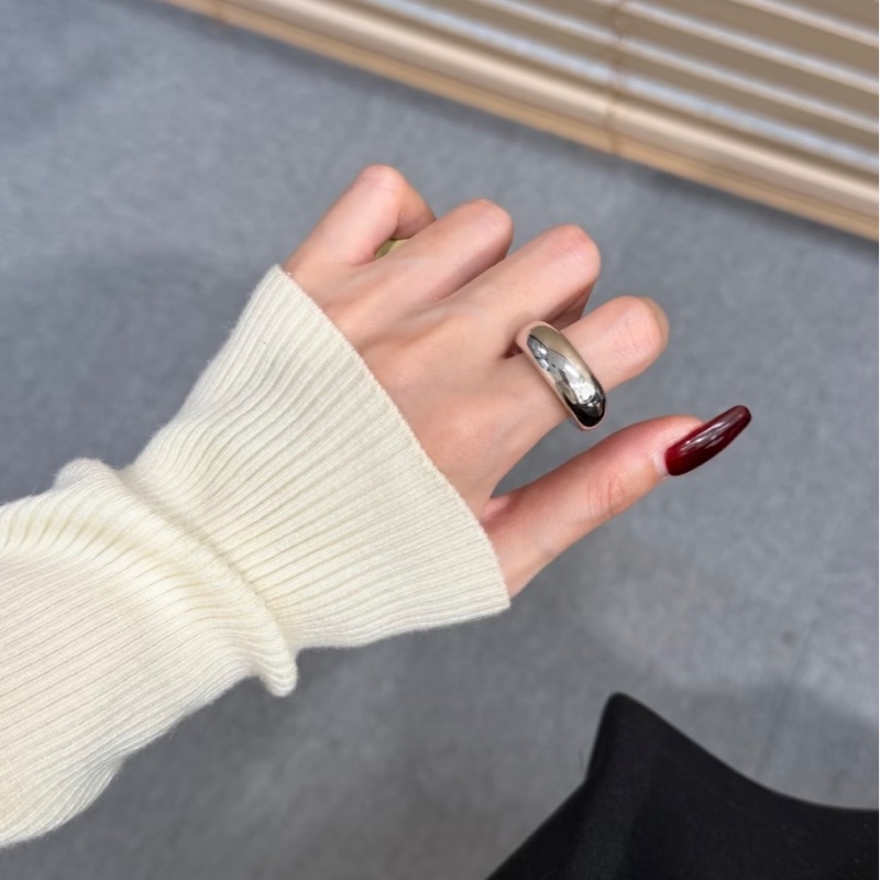 Chaumet 尚美巴黎系列 爆火的泥鰍背 戒指，18K白金-6