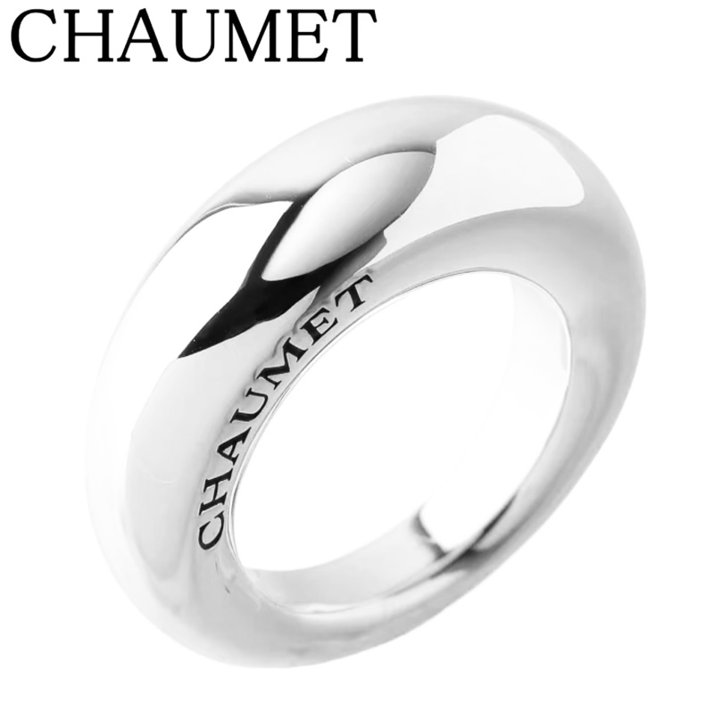 Chaumet 尚美巴黎系列 爆火的泥鰍背 戒指，18K白金-7