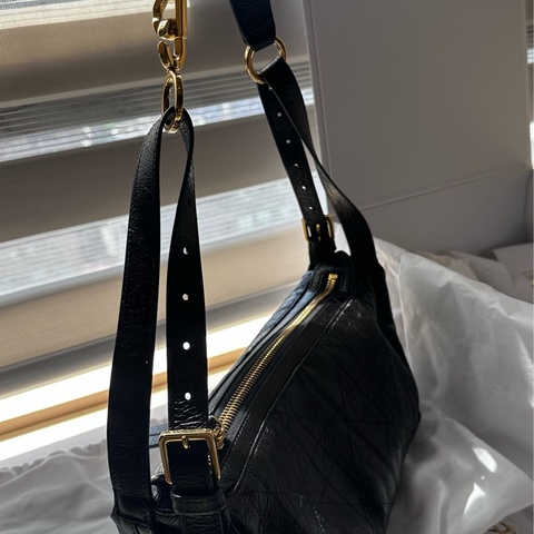 Dior皺面小牛皮 D-Journey小型包