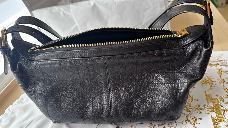 Dior皺面小牛皮 D-Journey小型包-1