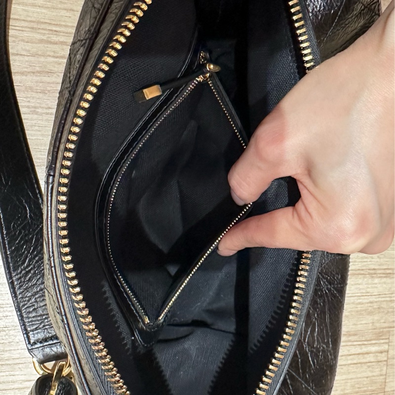 Dior皺面小牛皮 D-Journey小型包-17