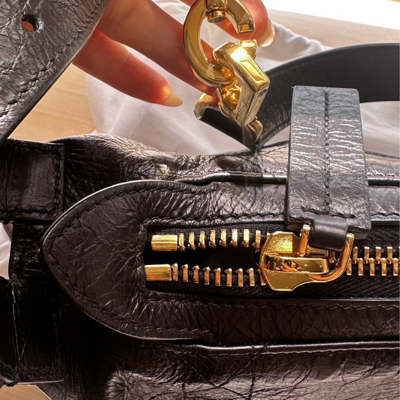 Dior皺面小牛皮 D-Journey小型包-19