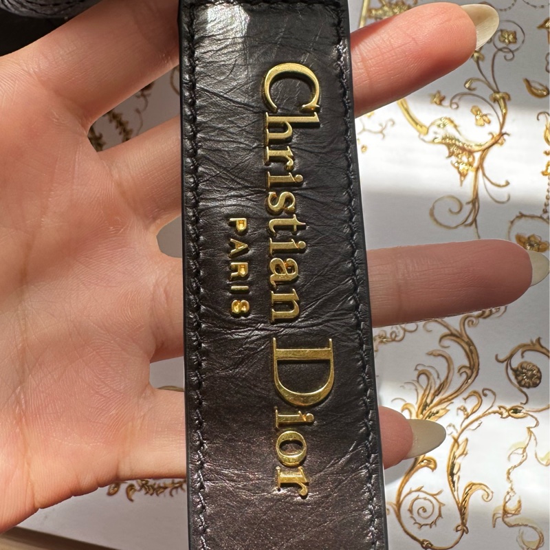 Dior皺面小牛皮 D-Journey小型包-27