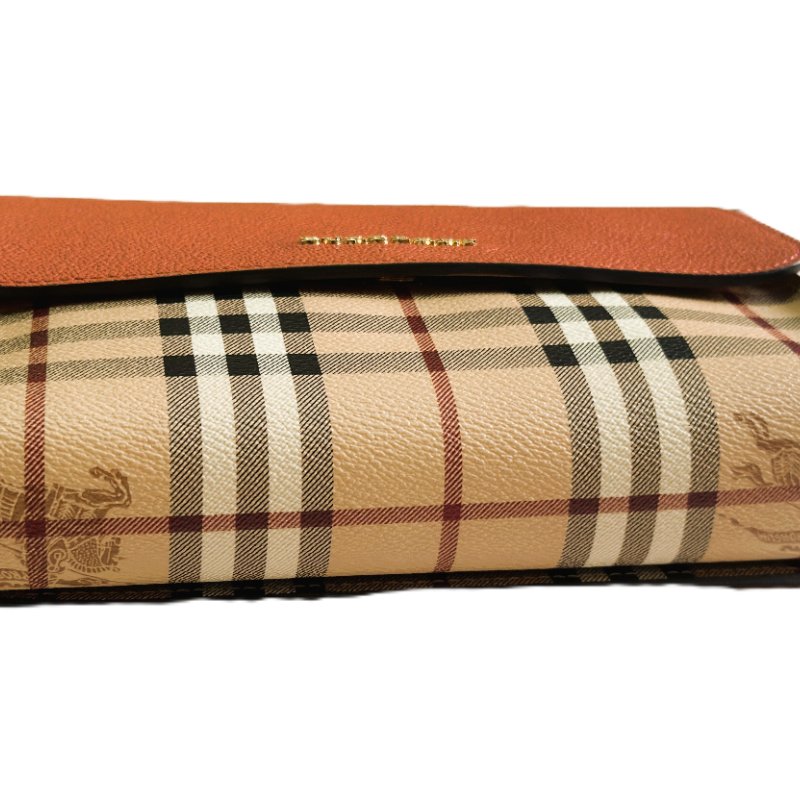 Burberry經典格紋牛皮肩背/斜背包-4