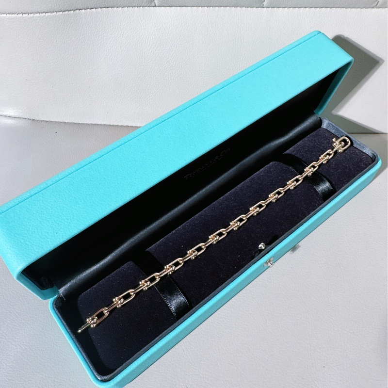 Tiffany 蒂芙尼 hardwear 系列 小號鏈環手鍊-1