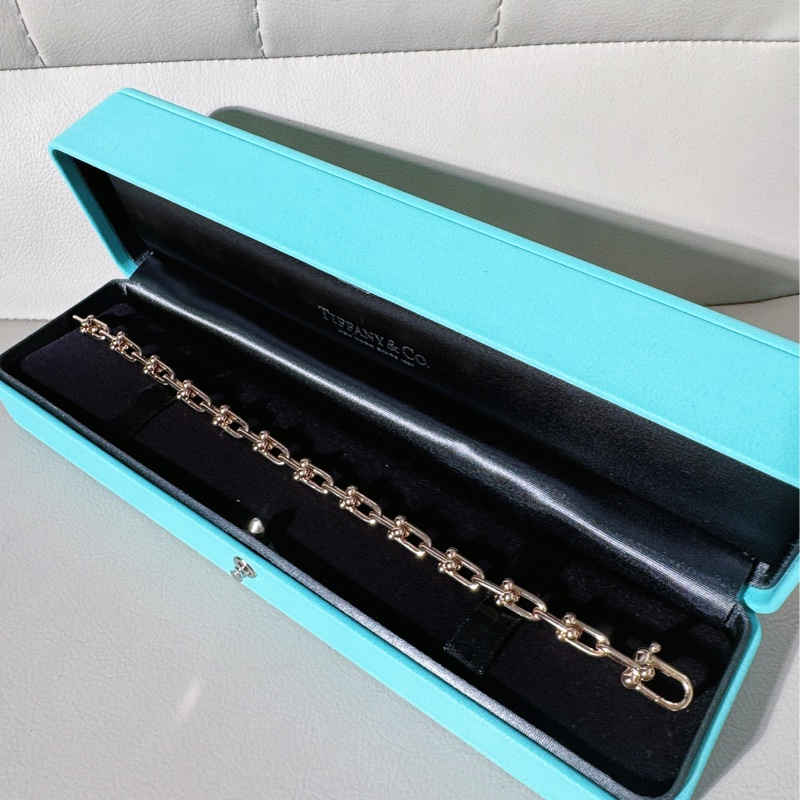 Tiffany 蒂芙尼 hardwear 系列 小號鏈環手鍊-2