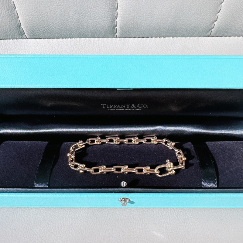 Tiffany 蒂芙尼 hardwear 系列 小號鏈環手鍊-3