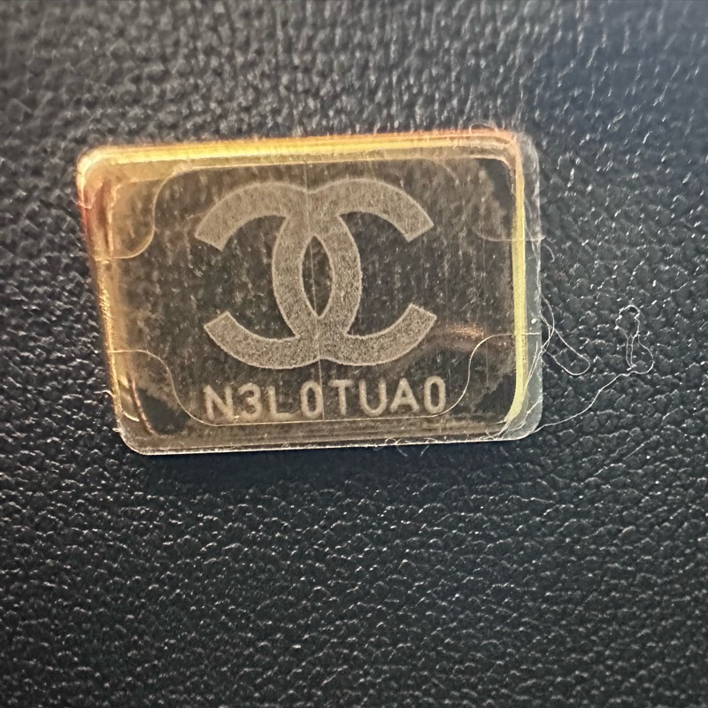 香奈兒cf20 handle cf mini 黑金 淡金扣-2