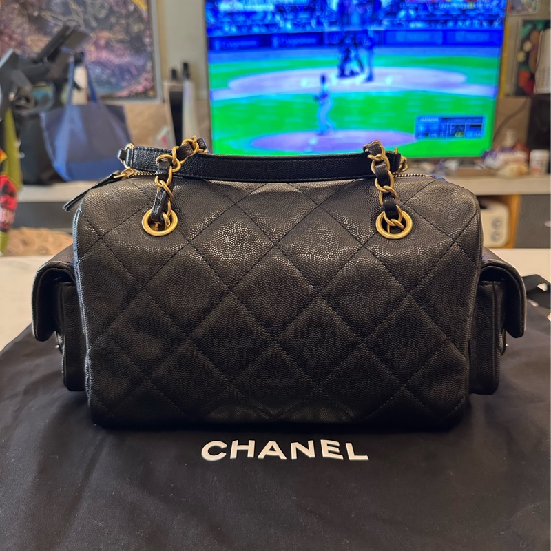 Chanel 25 保齡球包-2