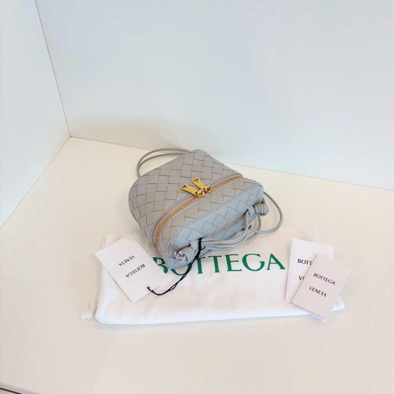 BV 葆蝶家 bangbang vanity case 浅灰色金扣-5