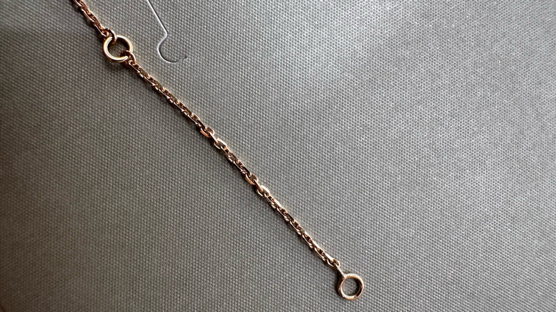 梵克雅寶 VAC黑色縞瑪瑙項鍊 有購證-13