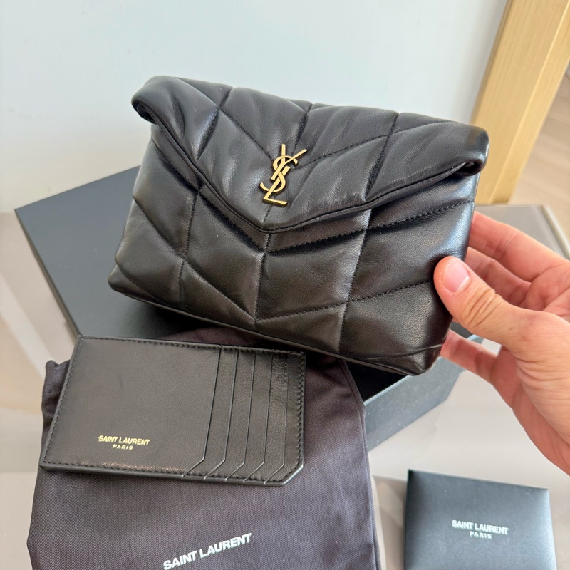 Yves Saint Laurent 全羊皮小包包-6