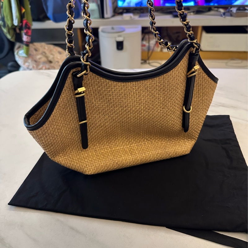 Chanel 草編織包-1