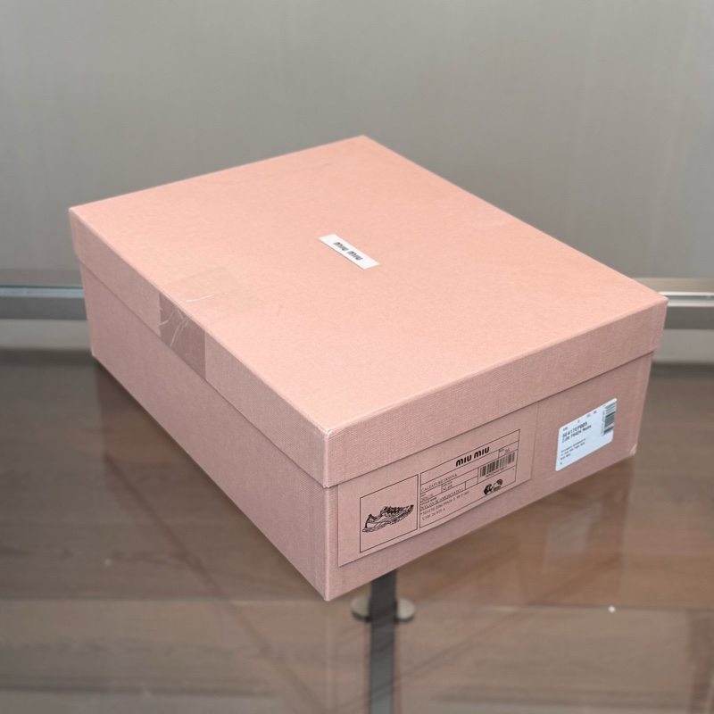 99新 繆繆/Miu Miu 26SS Tyre 雲朵灰餅乾德訓鞋 尺碼/36 碼-8