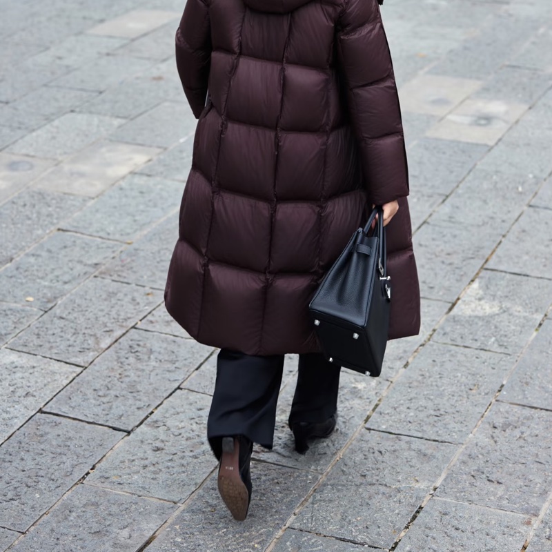 🧥HERMES愛馬仕BirKin35黑銀Togo皮機場包附鎖具💎-36