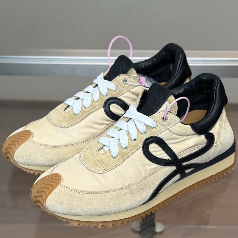 幾乎全新 羅意威/Loewe Flow Runner 德訓鞋 尺碼/37 碼 🈚附件-0