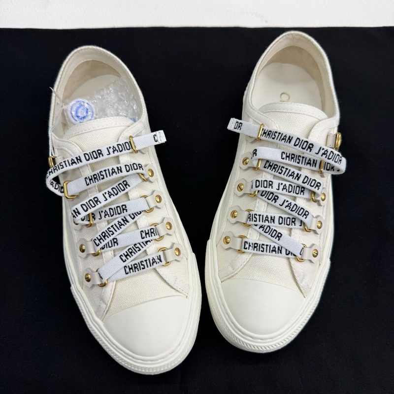 閒置新未使用DIOR迪奧 Walk'n'Dior 厚底鞋白色 36.5碼-8