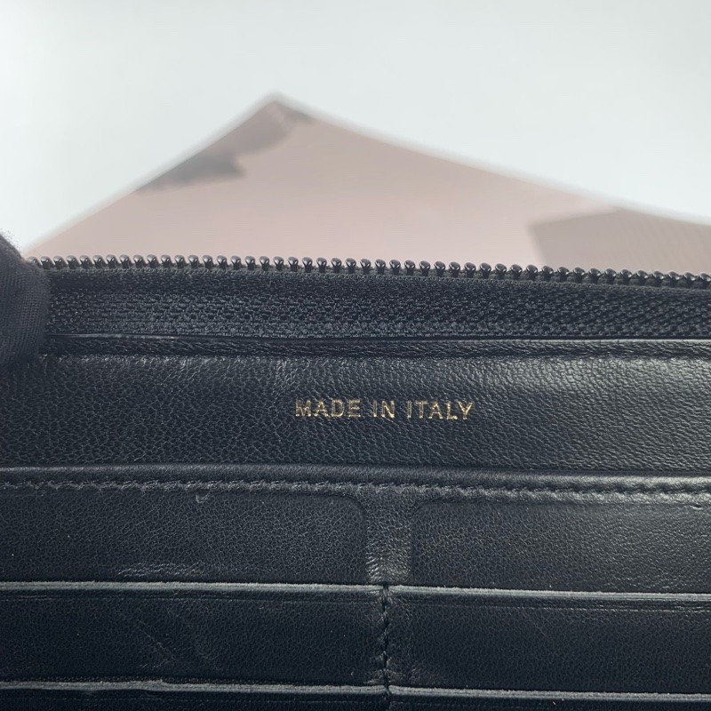 Chanel boy羊皮長夾-9