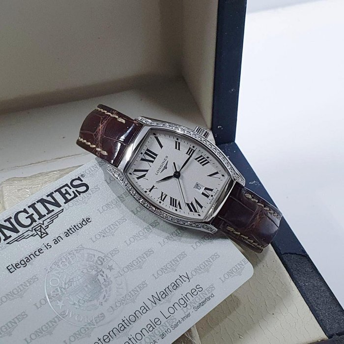 【大眾名錶】 LONGINES 浪琴 L2.155.0.71.5 典藏系列 酒桶型 2009/07 L1639-1
