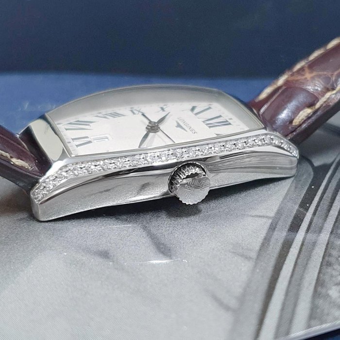 【大眾名錶】 LONGINES 浪琴 L2.155.0.71.5 典藏系列 酒桶型 2009/07 L1639-4