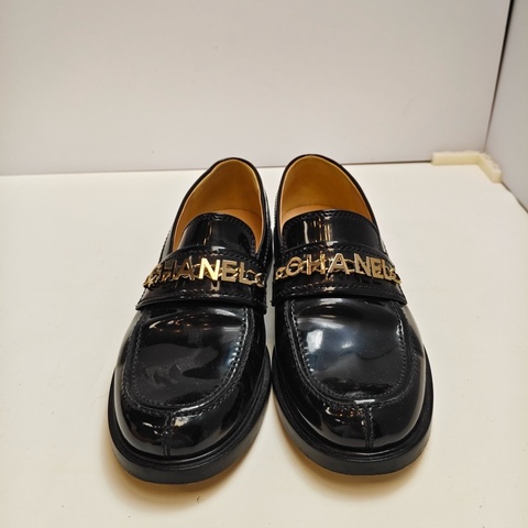 CHANEL/香奈兒 小牛皮 時尚平底 樂福鞋 女款 36.5碼