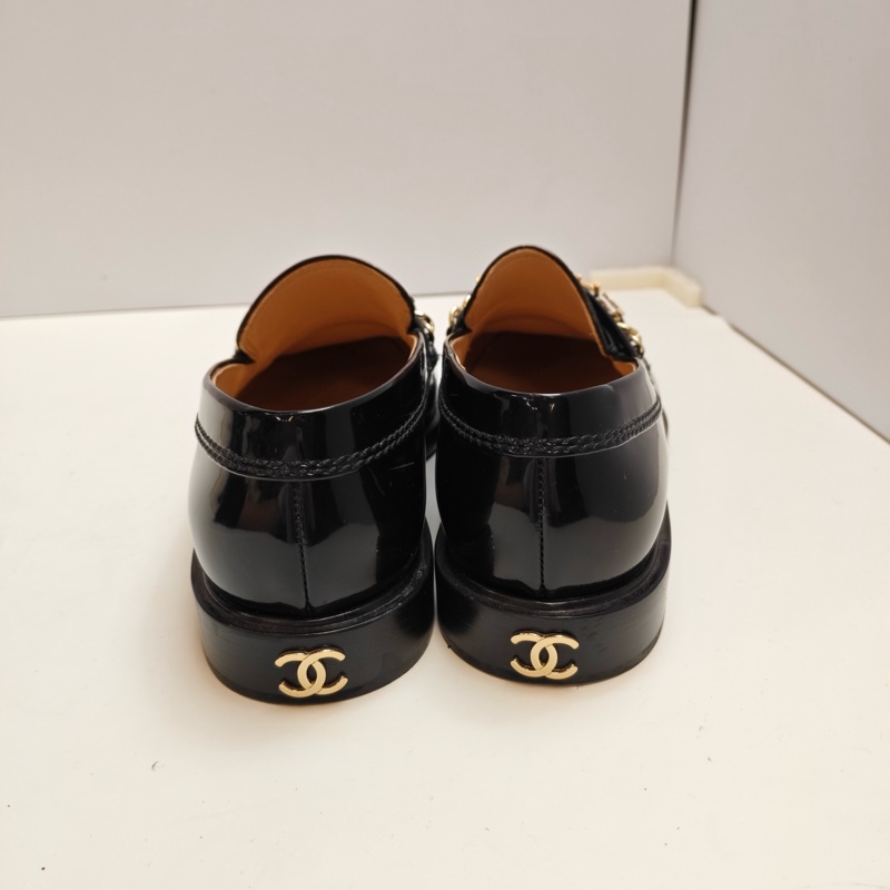 CHANEL/香奈兒 小牛皮 時尚平底 樂福鞋 女款 36.5碼-6