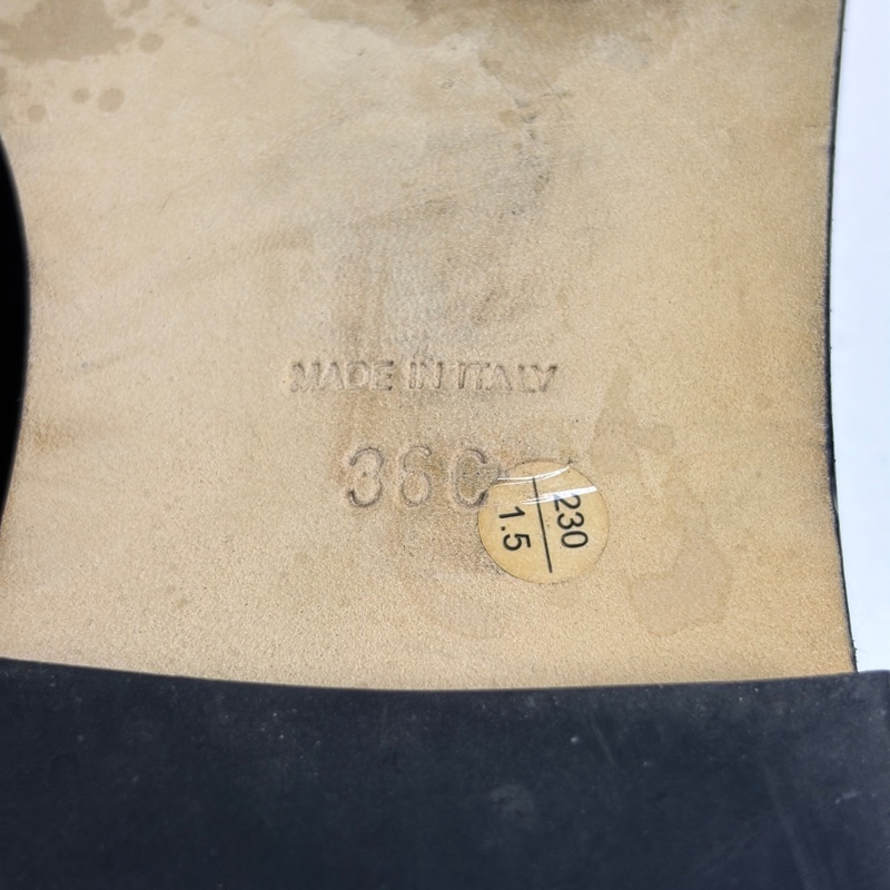 CHANEL香奈兒 爆款鏈條香水瓶樂福鞋 重工款黑金配色 菱格紋 36碼-6