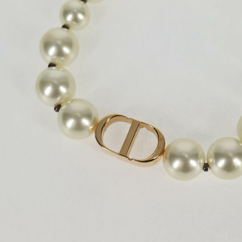 【日本直送】Christian Dior 珍珠白項鍊 正品 BA1350-2