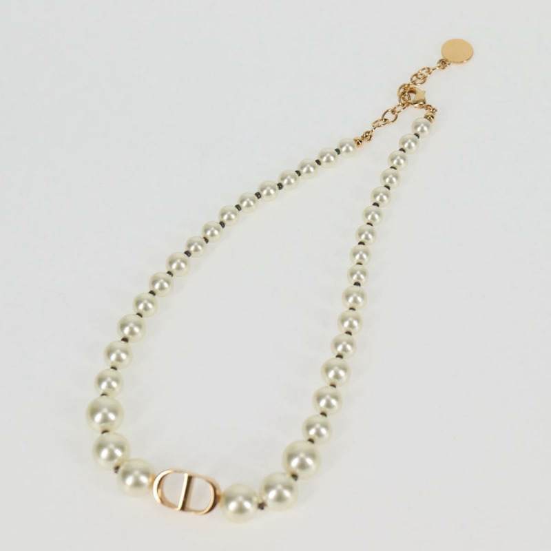 【日本直送】Christian Dior 珍珠白項鍊 正品 BA1350-6