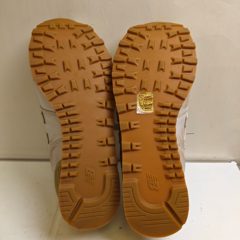 New Balance x Miu繆繆 NB 574 白色復古風休閒鞋 張元英同款 36碼。-8