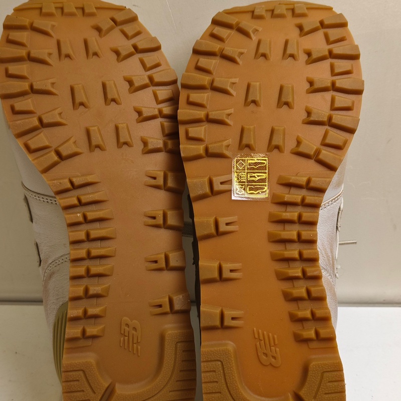 New Balance x Miu繆繆 NB 574 白色復古風休閒鞋 張元英同款 36碼。-9