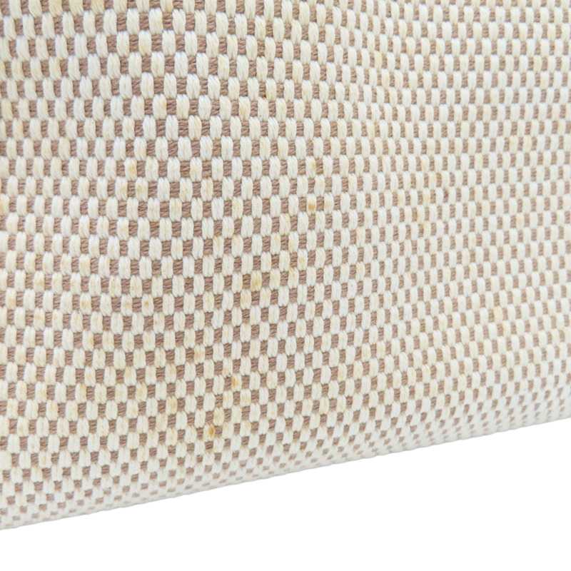 米色帆布 棕色皮革 Kelly 50 凱莉包 手提包 口G刻 金釦 (無鎖頭/背帶)【HERMES 愛馬仕】-16