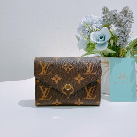 TW4805	Louis Vuitton 路易威登經典花紋三摺銀包 Victorine Wallet Monogram Canvas
