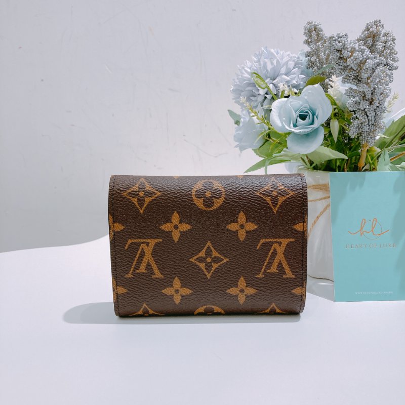 TW4805	Louis Vuitton 路易威登經典花紋三摺銀包 Victorine Wallet Monogram Canvas-1